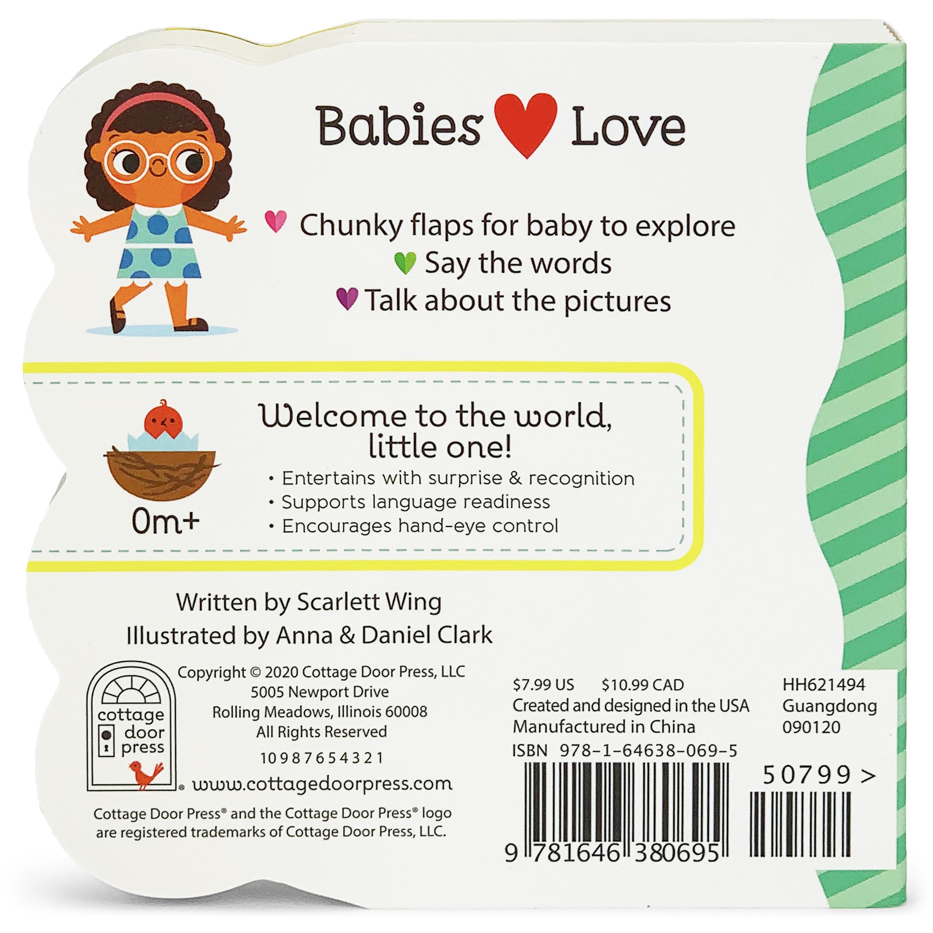 Babies Love Shapes - Lift A Flap Book    