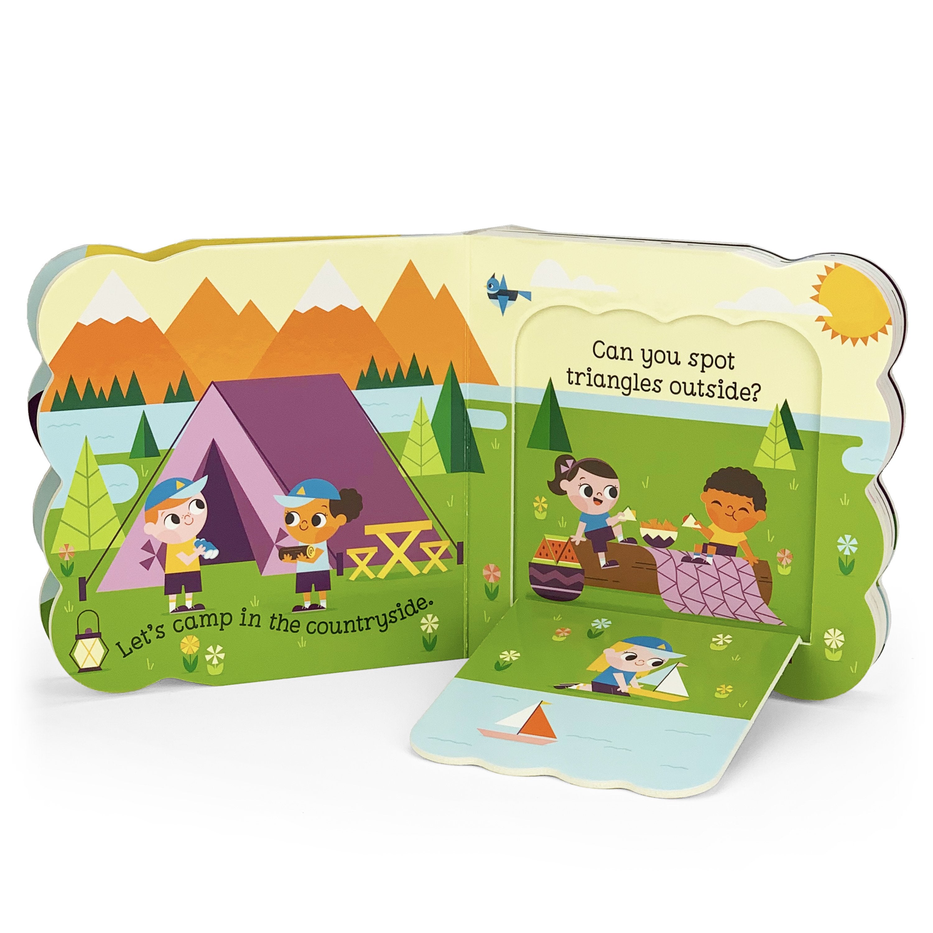 Babies Love Shapes - Lift A Flap Book    