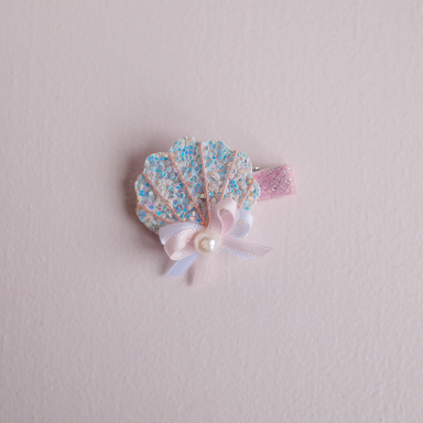 Sparkle Shell - Hair Clip    