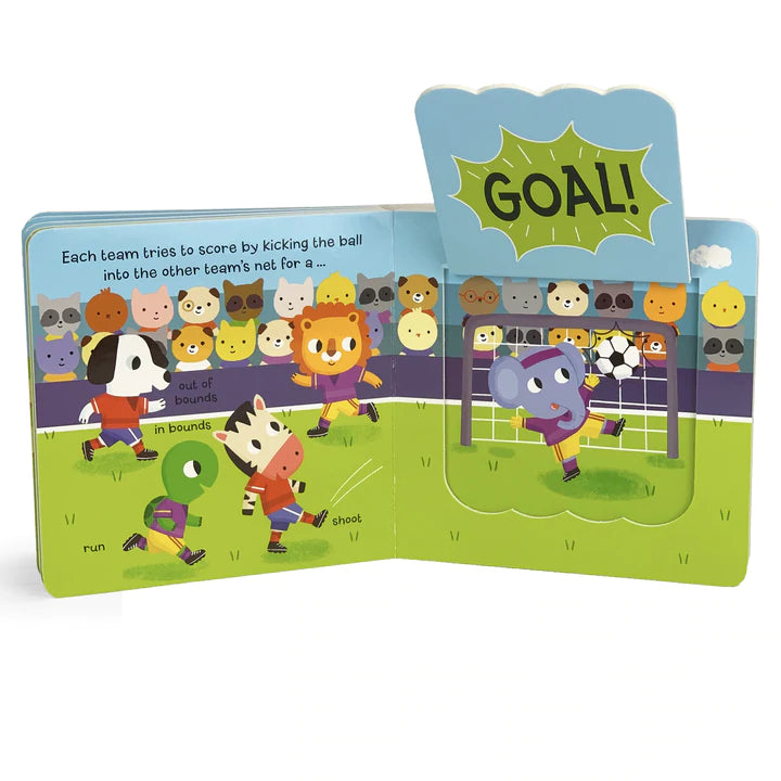 Let's Play Soccer Lift A Flap Book    