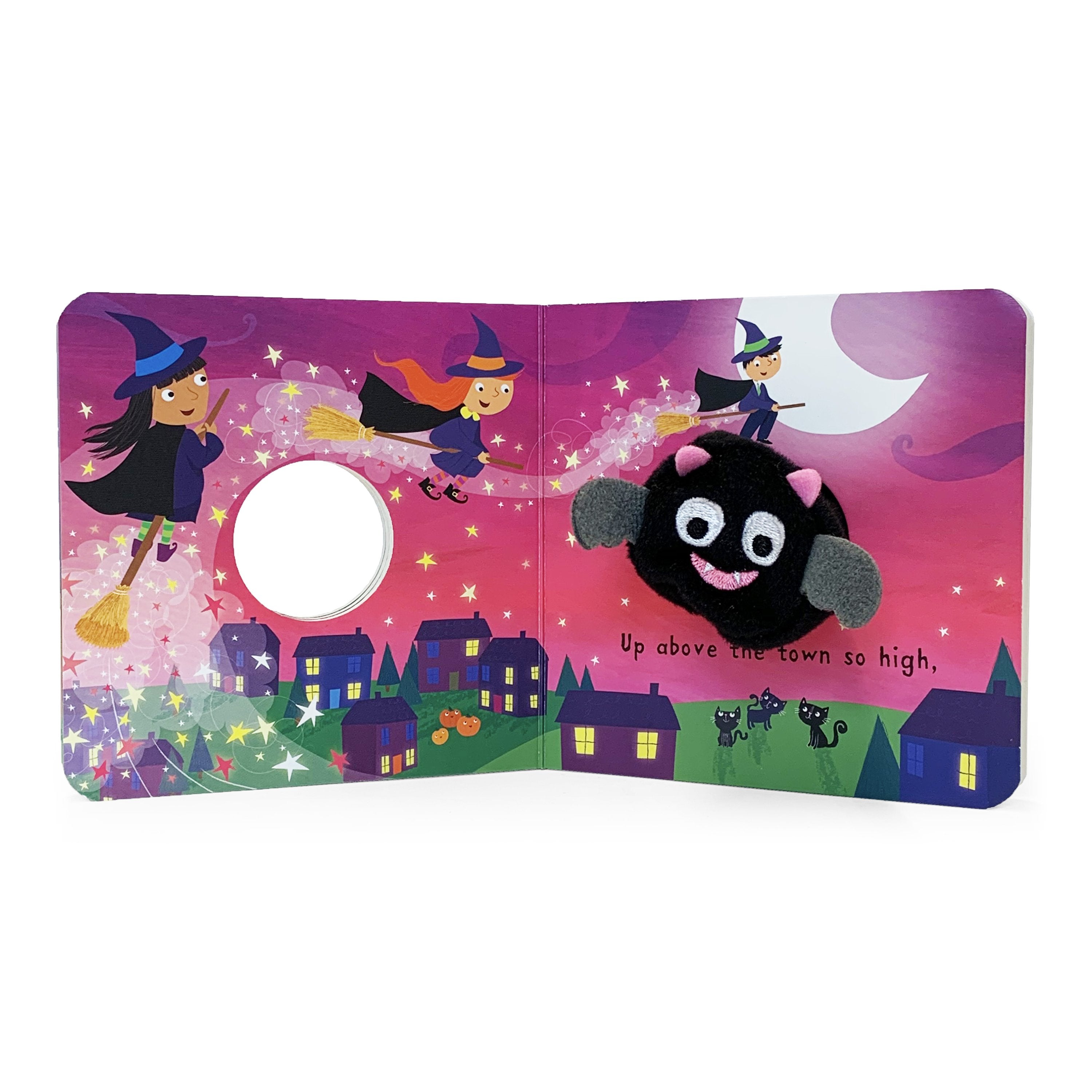 Spooky, Spooky, Little Bat - Finger Puppet Book    