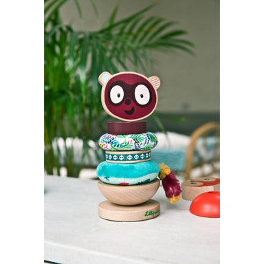 Lilliputiens Georges Lemur Stacking Pyramid    