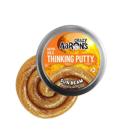 Crazy Aaron's Sun Beam - Mini Holo Thinking Putty    