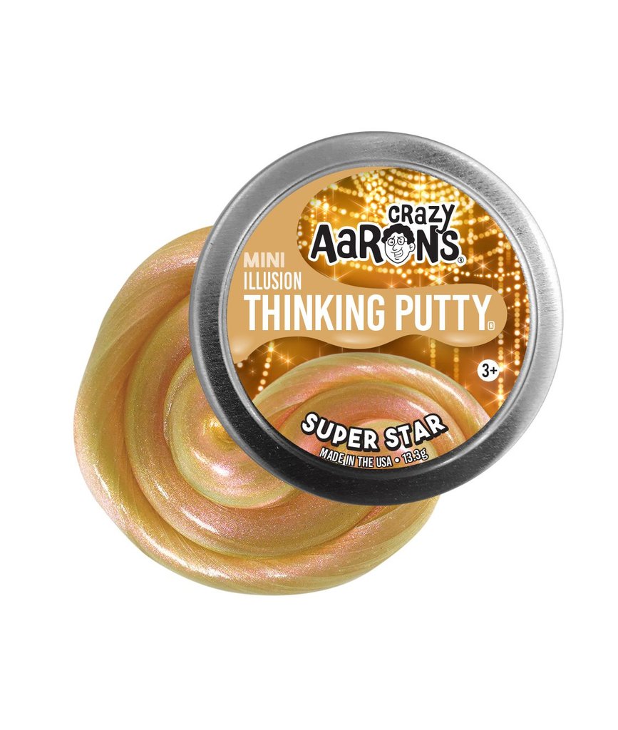 Crazy Aaron's Super Star - Mini Illusion Thinking Putty    