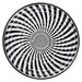 Tin Ball Maze - Black & White, Yellow & Red, or Rainbow Dot (Single)    