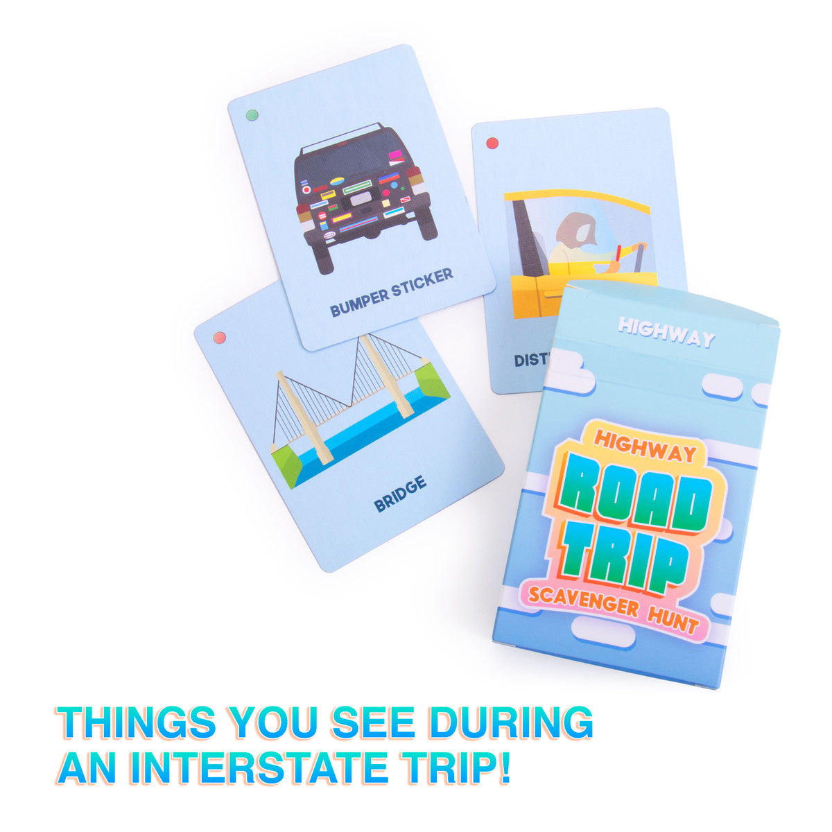 Road Trip Scavenger Hunt - Highway, City & Suburbs    