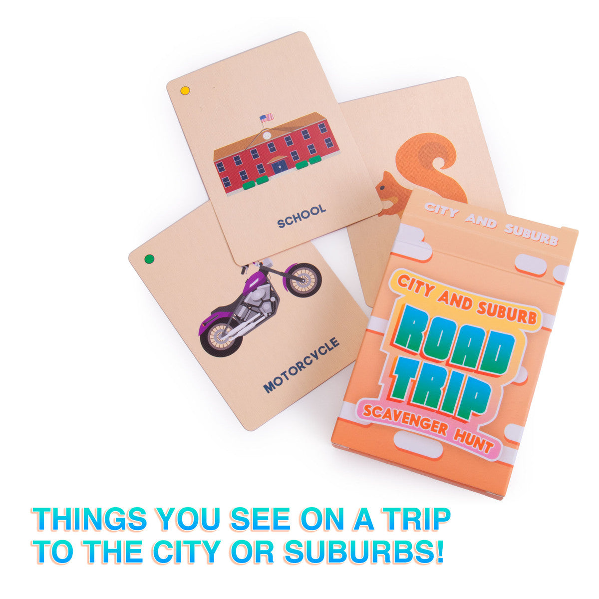 Road Trip Scavenger Hunt - Highway, City & Suburbs    