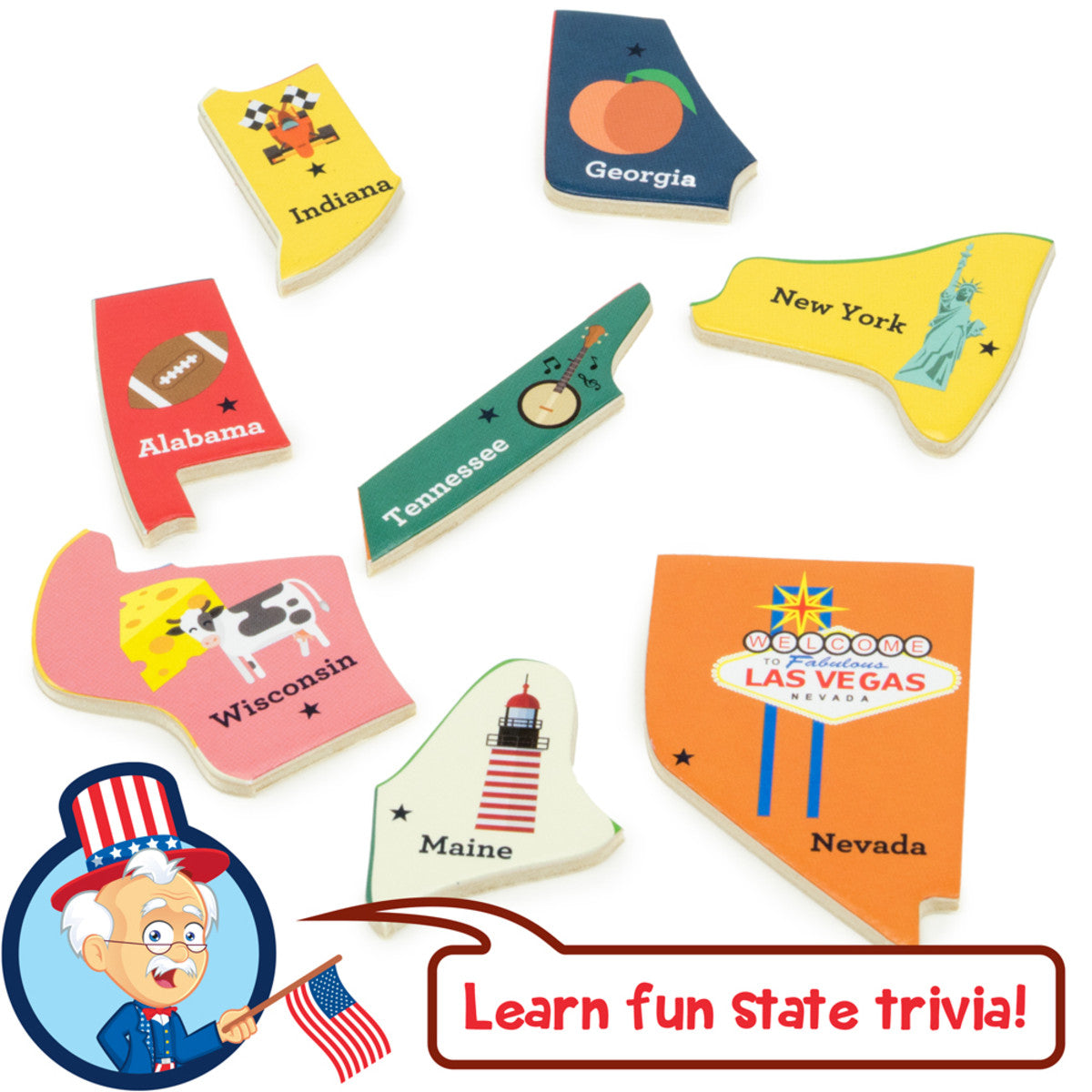 Fifty-Nifty United States Tray Puzzle    