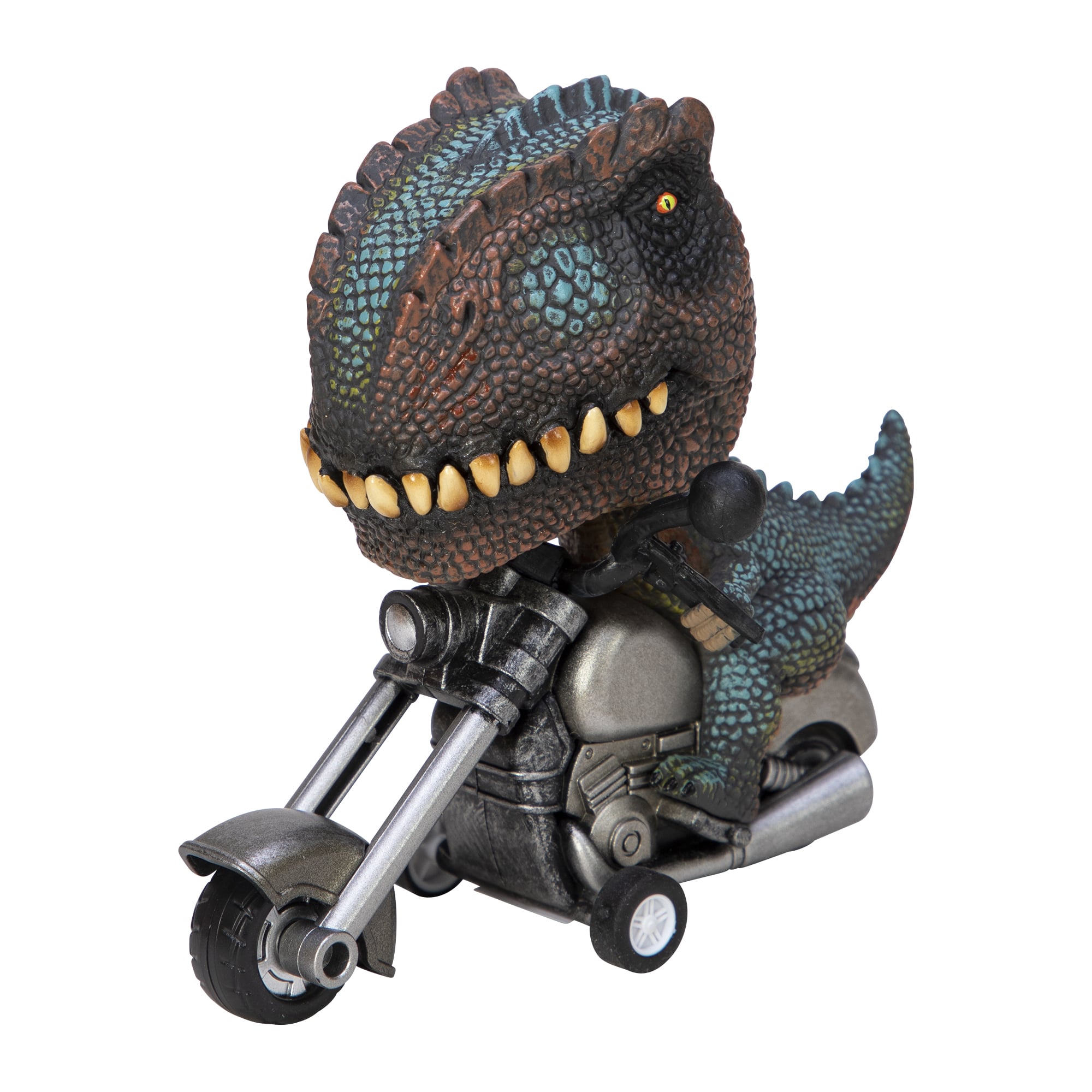 T-Rex Riders - Friction Motorcycles - Purple, Green or Red    