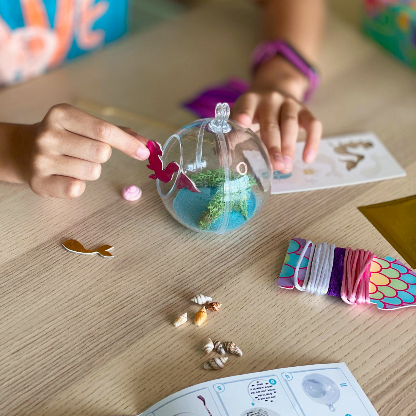 Totally Mermaids Create Your Own Mermaid Terrarium    