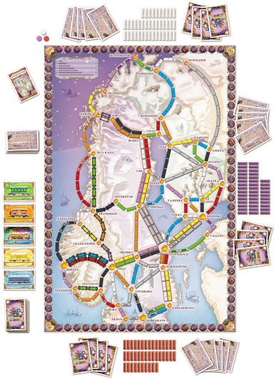 Ticket to Ride Nordic Countries    