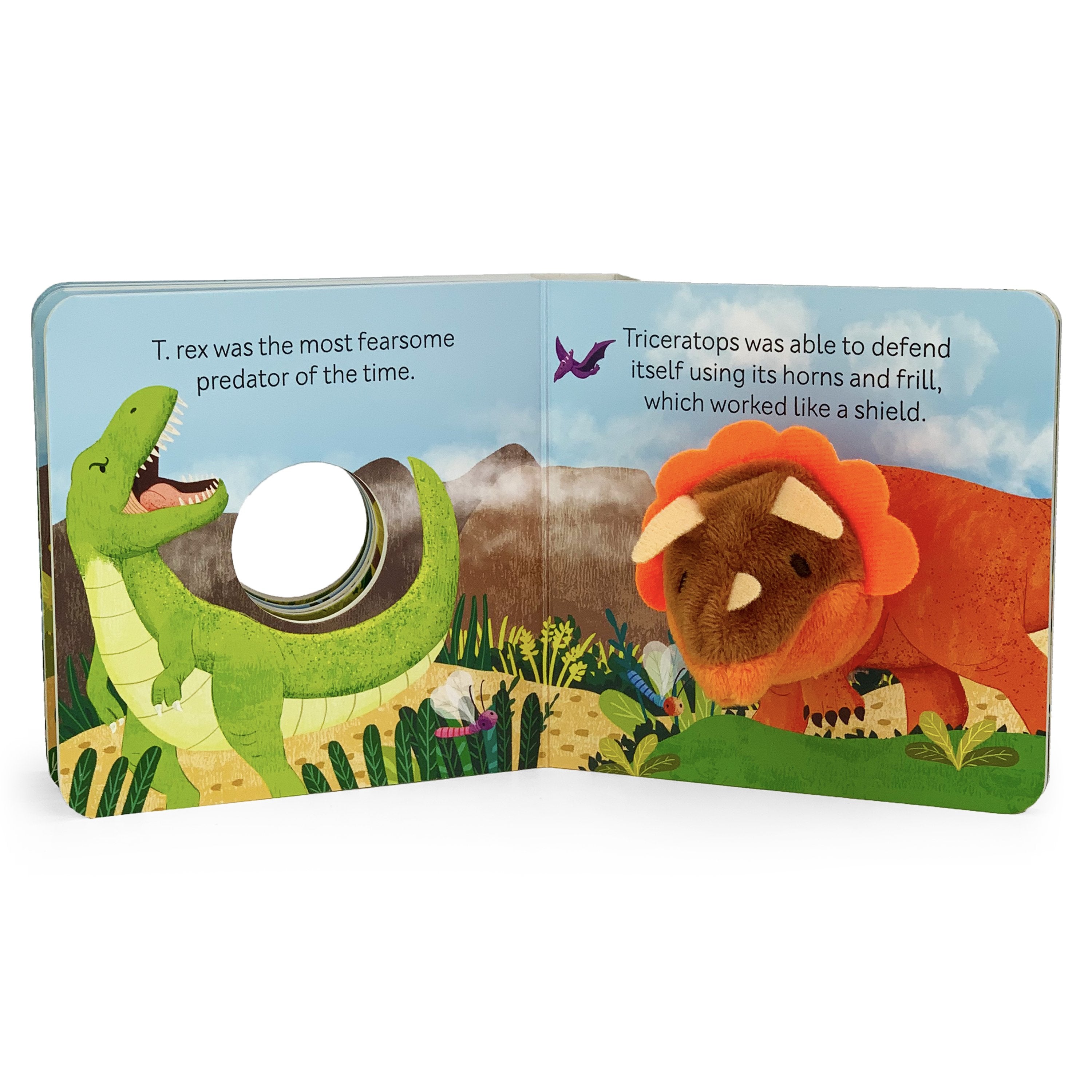 Triceratops - Finger Puppet Book    