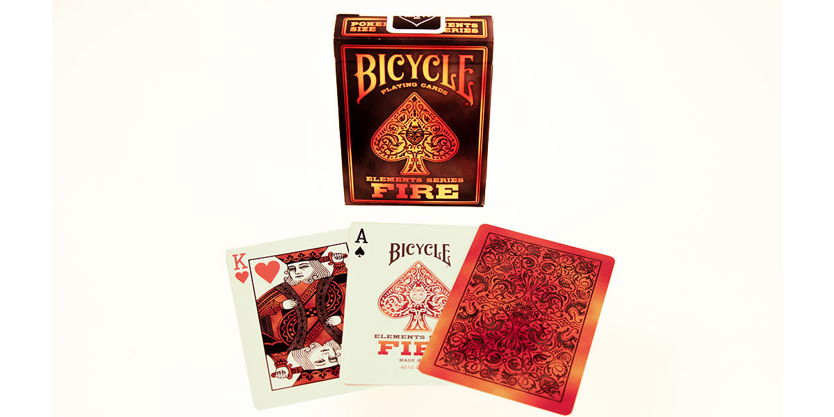 Bicycle Elements of Fire Playing Cards    