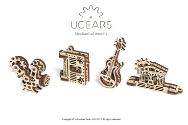 UGears Mini Fidget Creations - Set of 4    