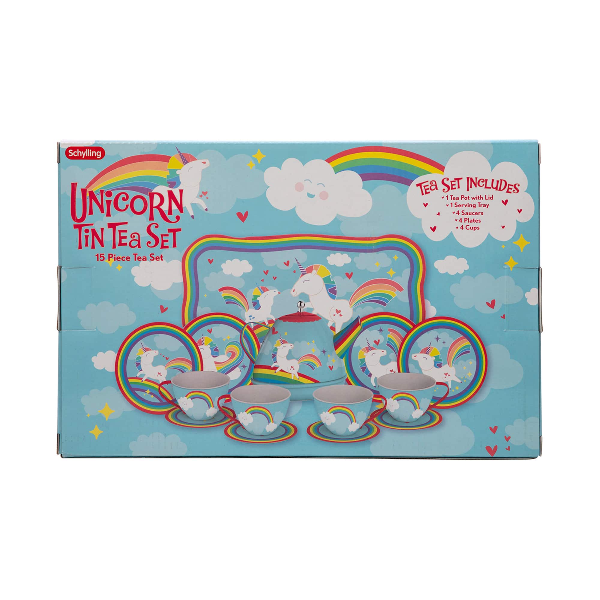 Unicorn - Tin Tea Set    