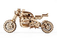 UGears Scrambler UGR-10 Motorcycle With Sidecar    