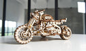 UGears Scrambler UGR-10 Motorcycle With Sidecar    