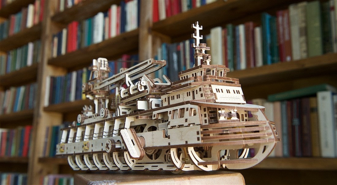 UGears Research Vessel    