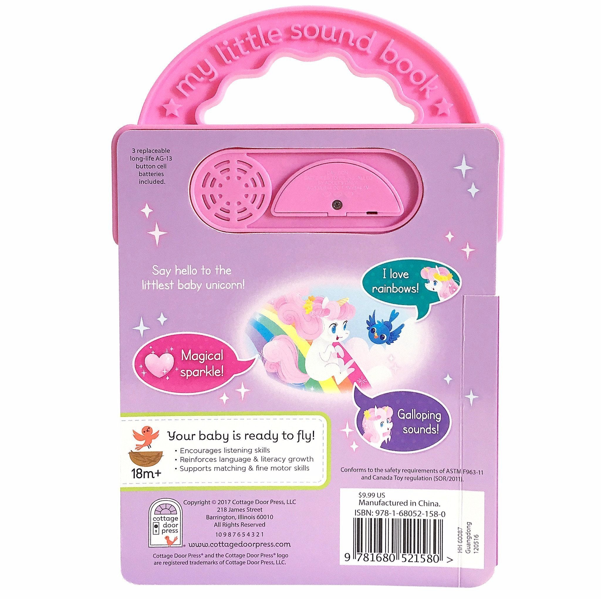 Sweet Little Unicorn Sound Book    