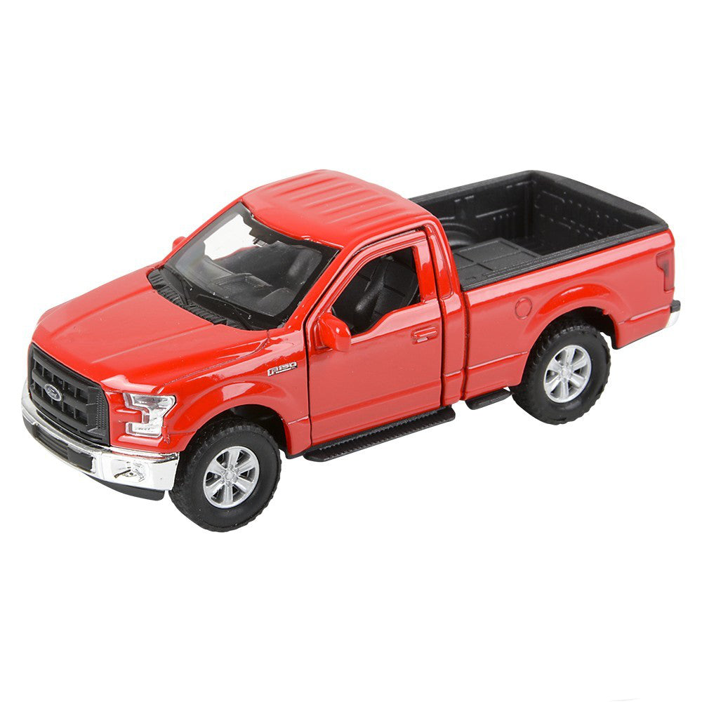 Diecast Pull Back 2015 Ford F150 Pickup Truck (Single) - Random Color