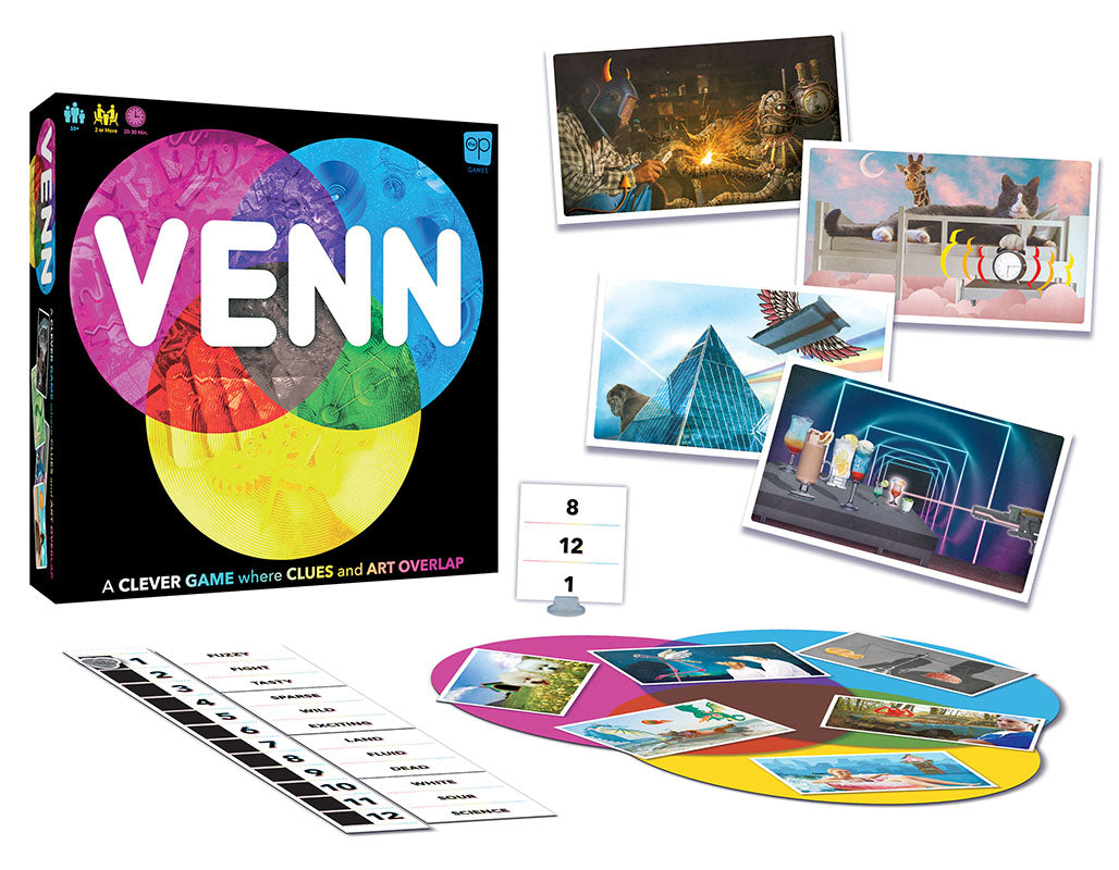 Venn - A Clever Game Where Clues and Art Overlap    