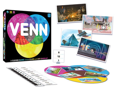 Venn - A Clever Game Where Clues and Art Overlap    