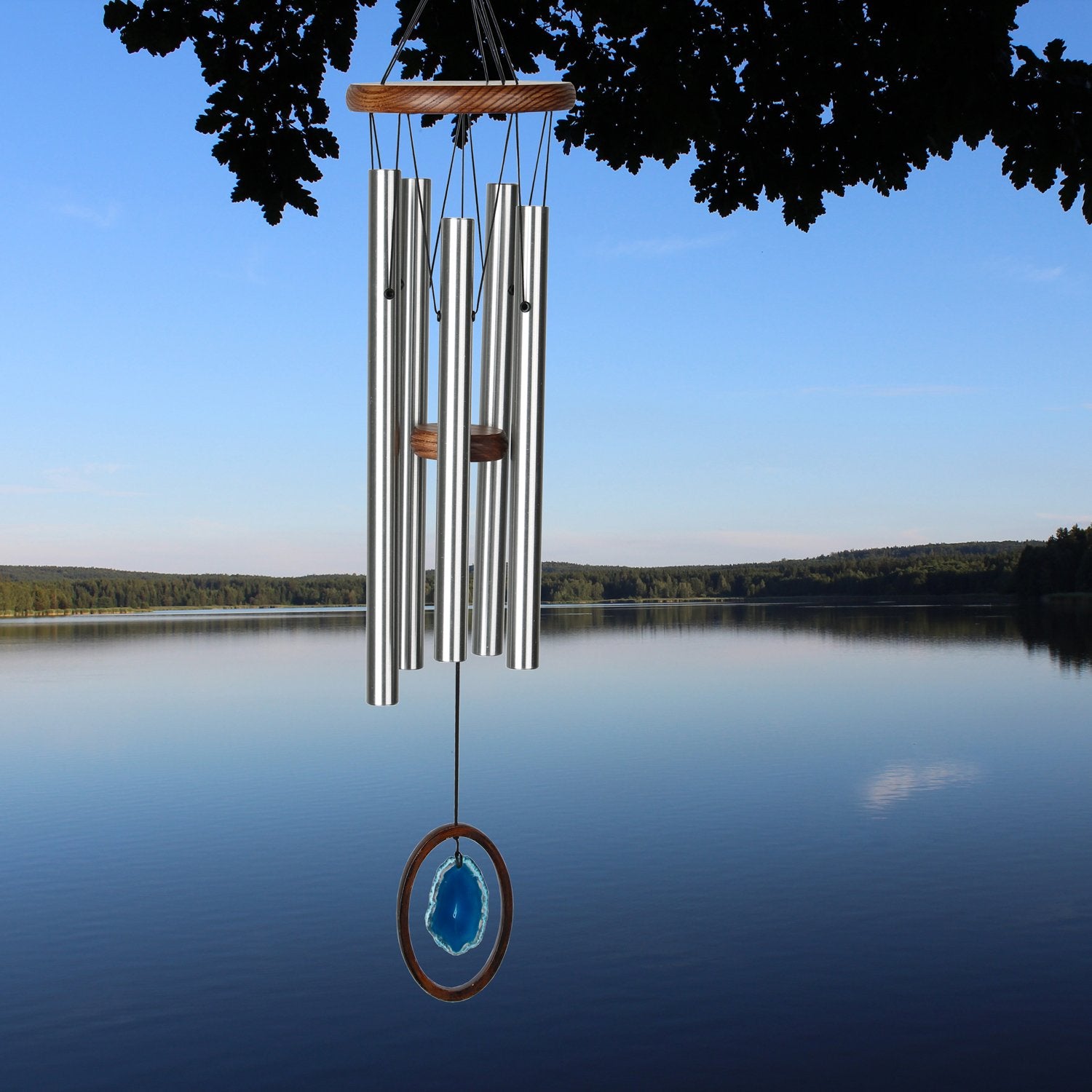 Agate Chime - Large Blue    