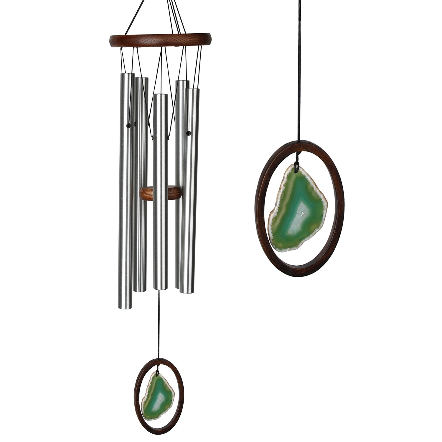 Agate Chime - Large Green    
