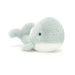 Jellycat Wavelly Whale Grey    
