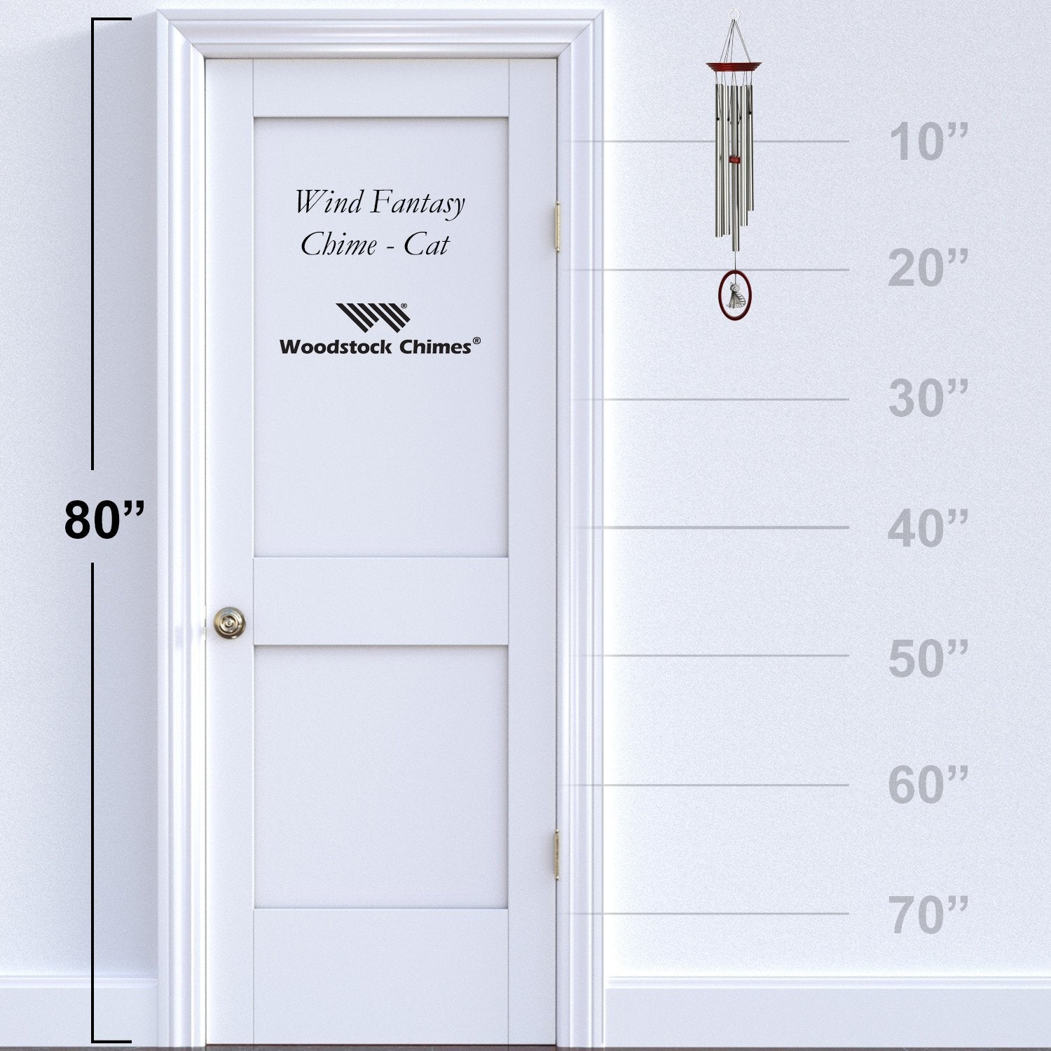 Wind Fantasy Chime - Cat    