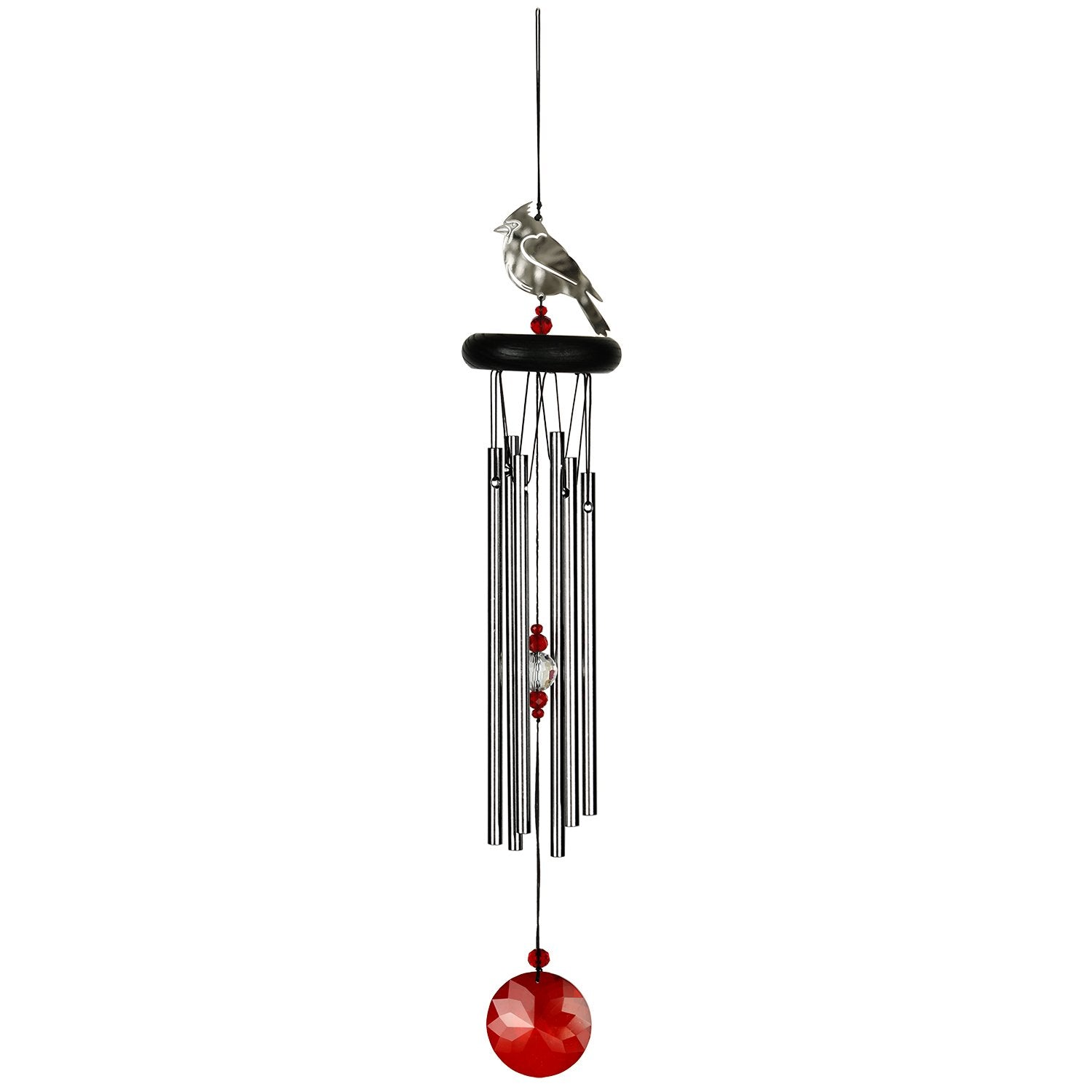 Crystal Cardinal Chime    