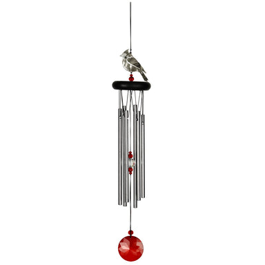 Crystal Cardinal Chime    