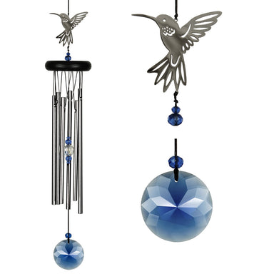 Crystal Hummingbird Chime    