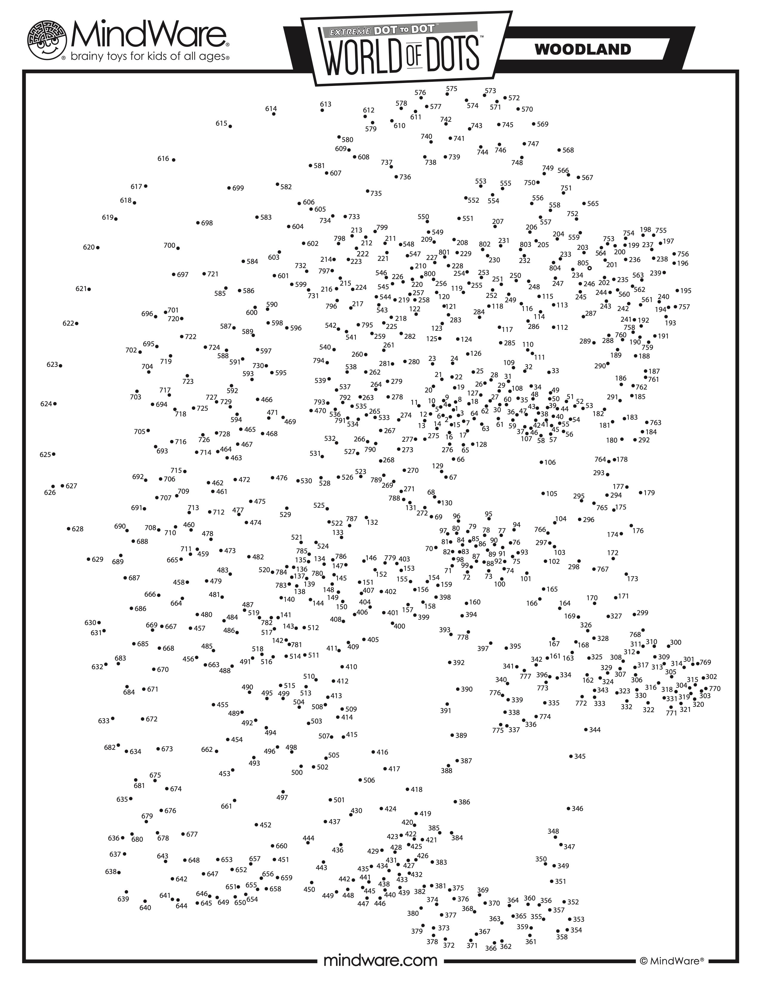 World of Dots - Woodland    