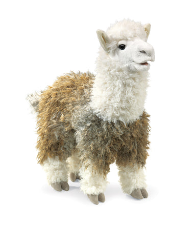 Folkmanis Puppet - Alpaca    