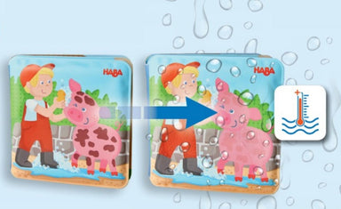 Farm Animal Wash Day Bath Book    