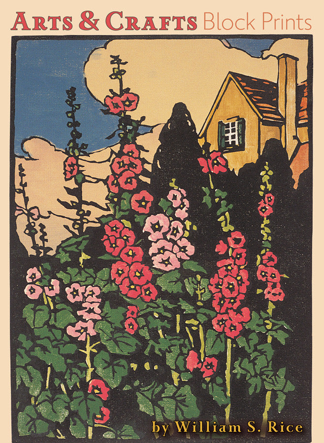 Arts & Crafts Block Prints - William S. Rice Boxed Assorted Note Cards    