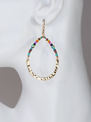 Holly Yashi Meridian Earrings - Peacock    