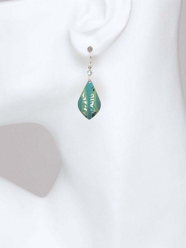 Holly Yashi Riverwind Earrings - Tidal Teal    