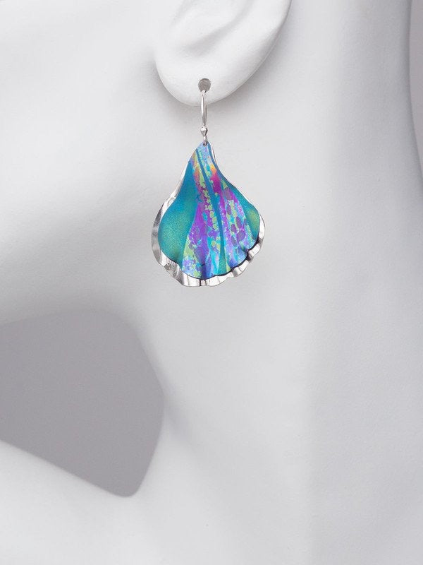 Holly Yashi Mermaid Tale Earrings - Purple    