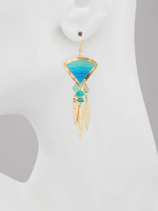Holly Yashi Petite Sandy Shores Earrings - Indigo    