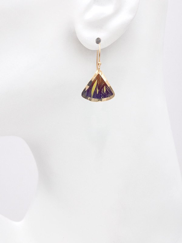 Holly Yashi Rae Earrings - Brown    