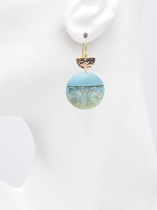 Holly Yashi Karina Earrings - Sage    