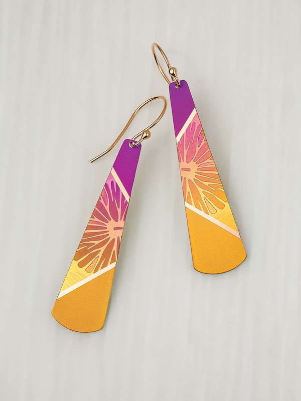 Holly Yashi Orianna Earrings - Citrus    