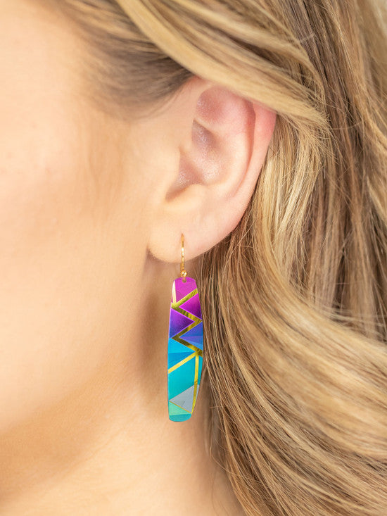Holly Yashi Del Rey Earrings in Turquoise    