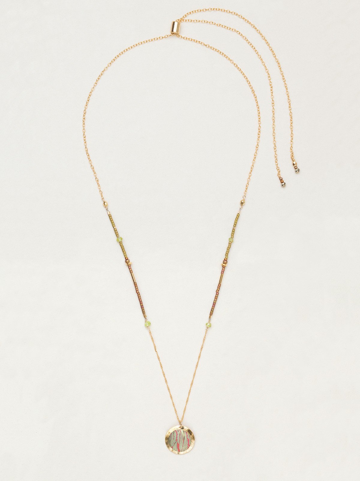 Holly Yashi Aleah Necklace - Living Coral    