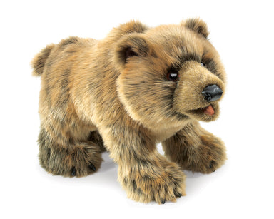 Folkmanis Puppet - Grizzly Bear    