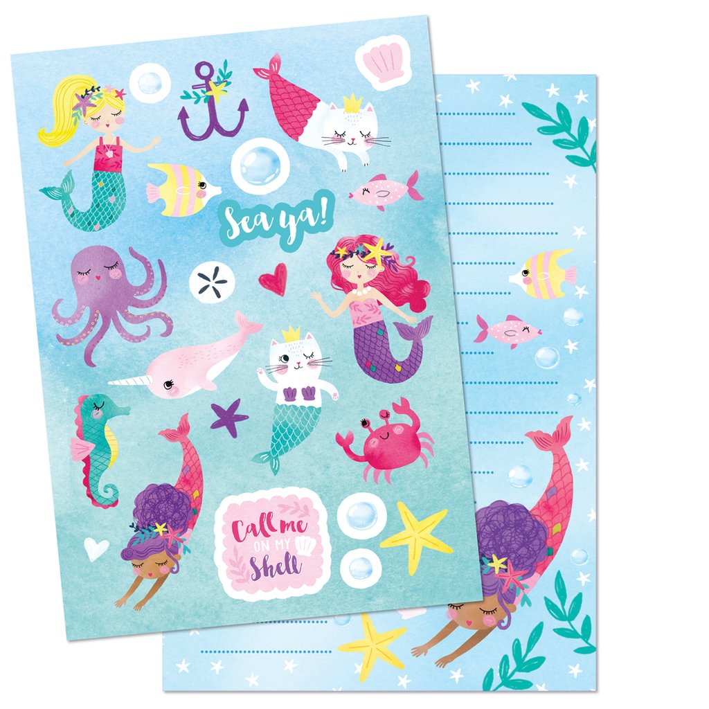 Mermaid Writing Set    