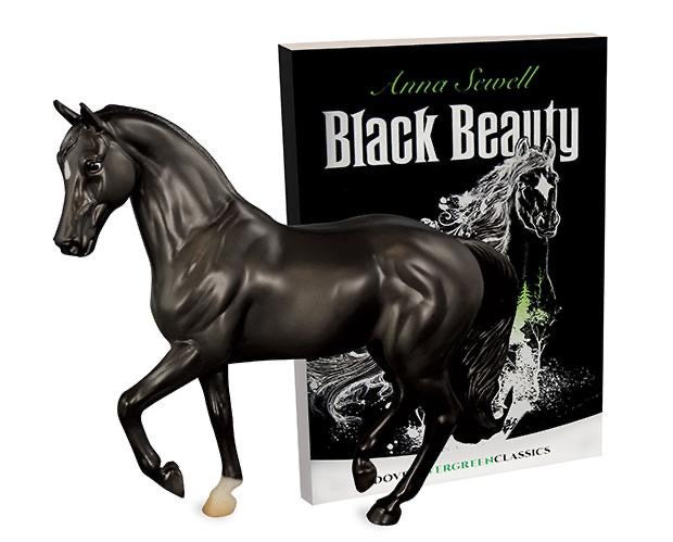 Freedom Series - Black Beauty Horse And Book Set    