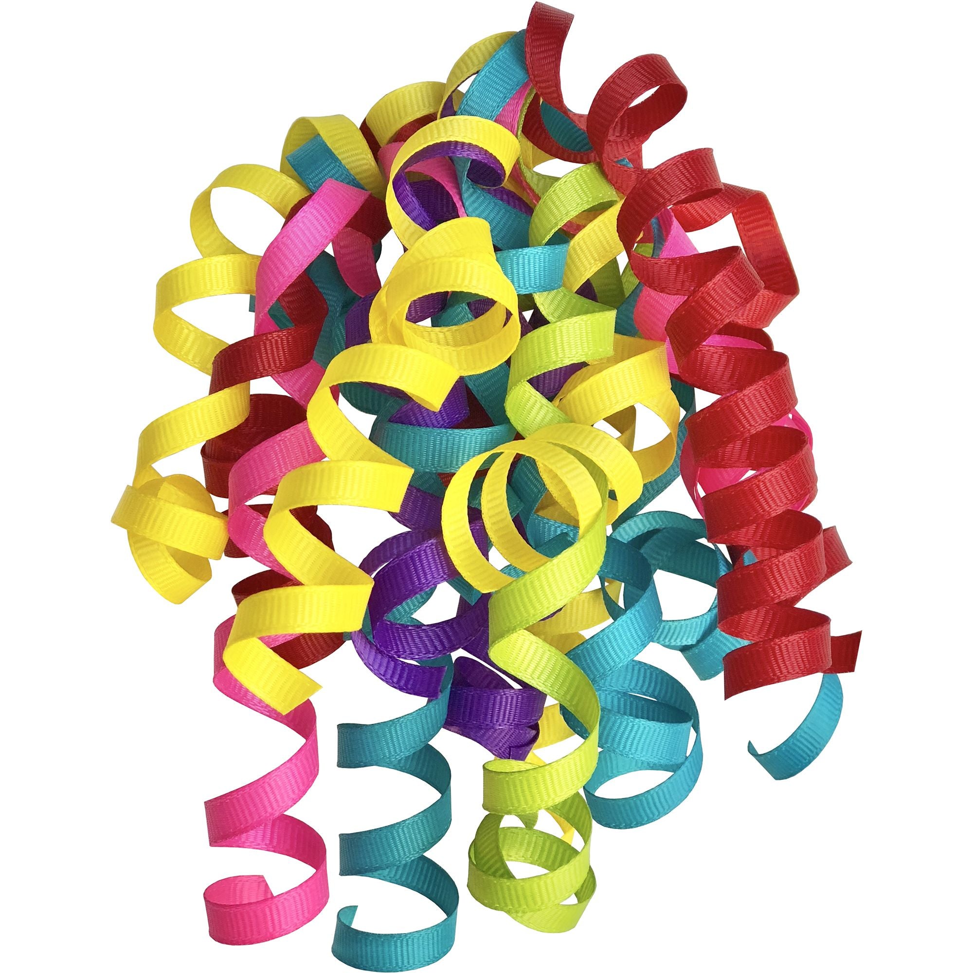 Grosgrain Curlie Bow - Bright Mix    